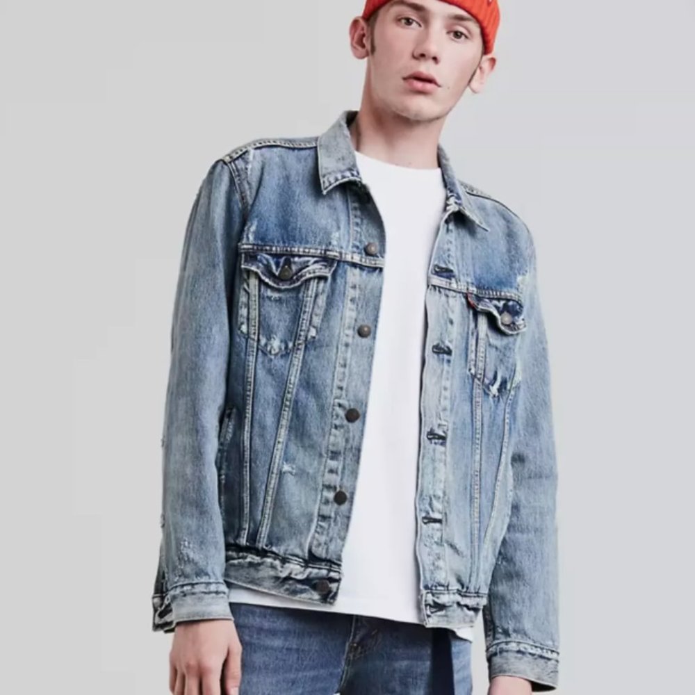 NWT Men's Levi's Classic Denim Trucker Jacket 723340293